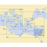 Námořní mapa Imray M22 Eastern Mediterranean Passage Chart - Egypt to Israel, Lebanon and Cyprus